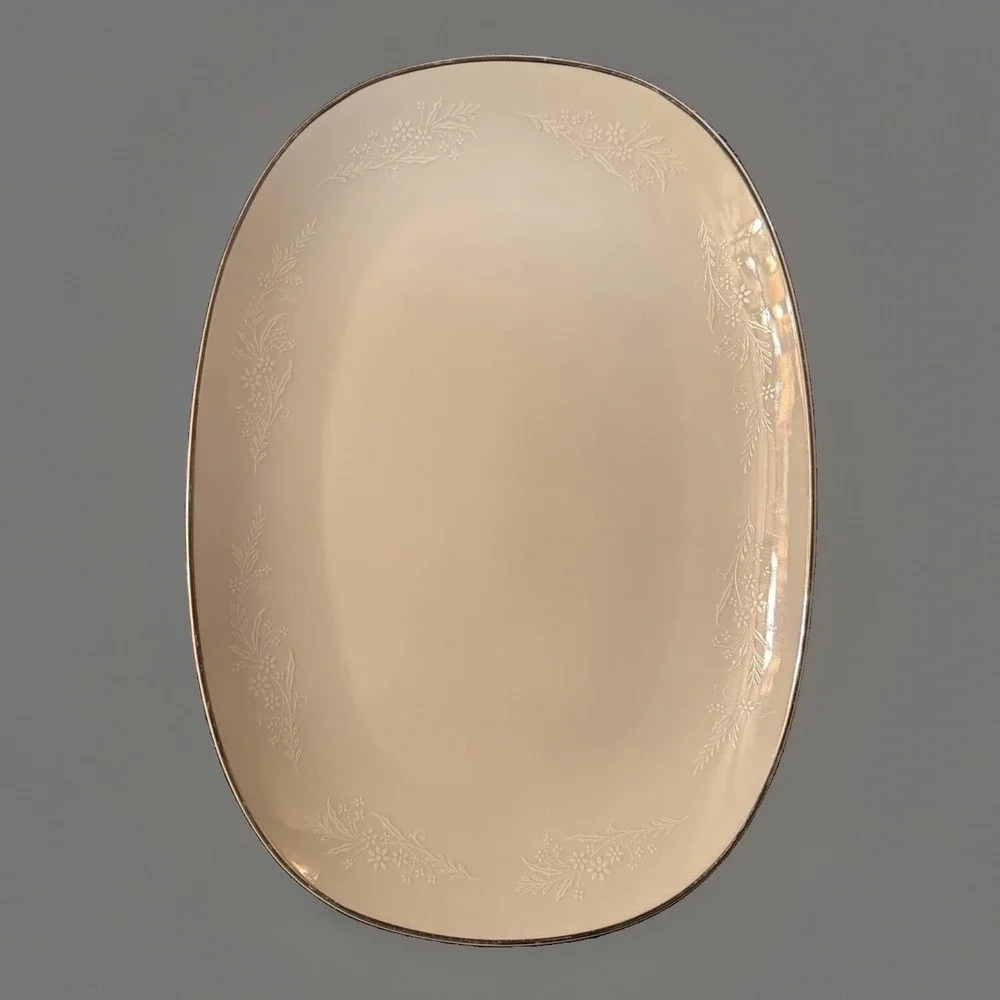 Noritake Georgian Large Oval Serving Platter 15